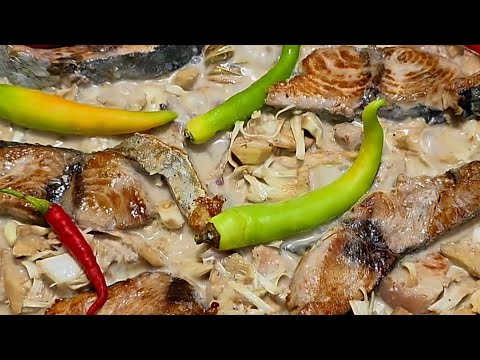 필리핀식 생선 튀김과 가지 볶음 & 암파라야 계란 볶음 & 코코넛 채소 찜