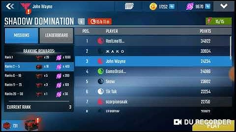 N.O.V.A. Legacy Shadow Domination event