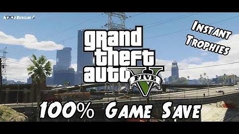 HOW TO GET A 100% SAVEGAME GTA V PC !!!
