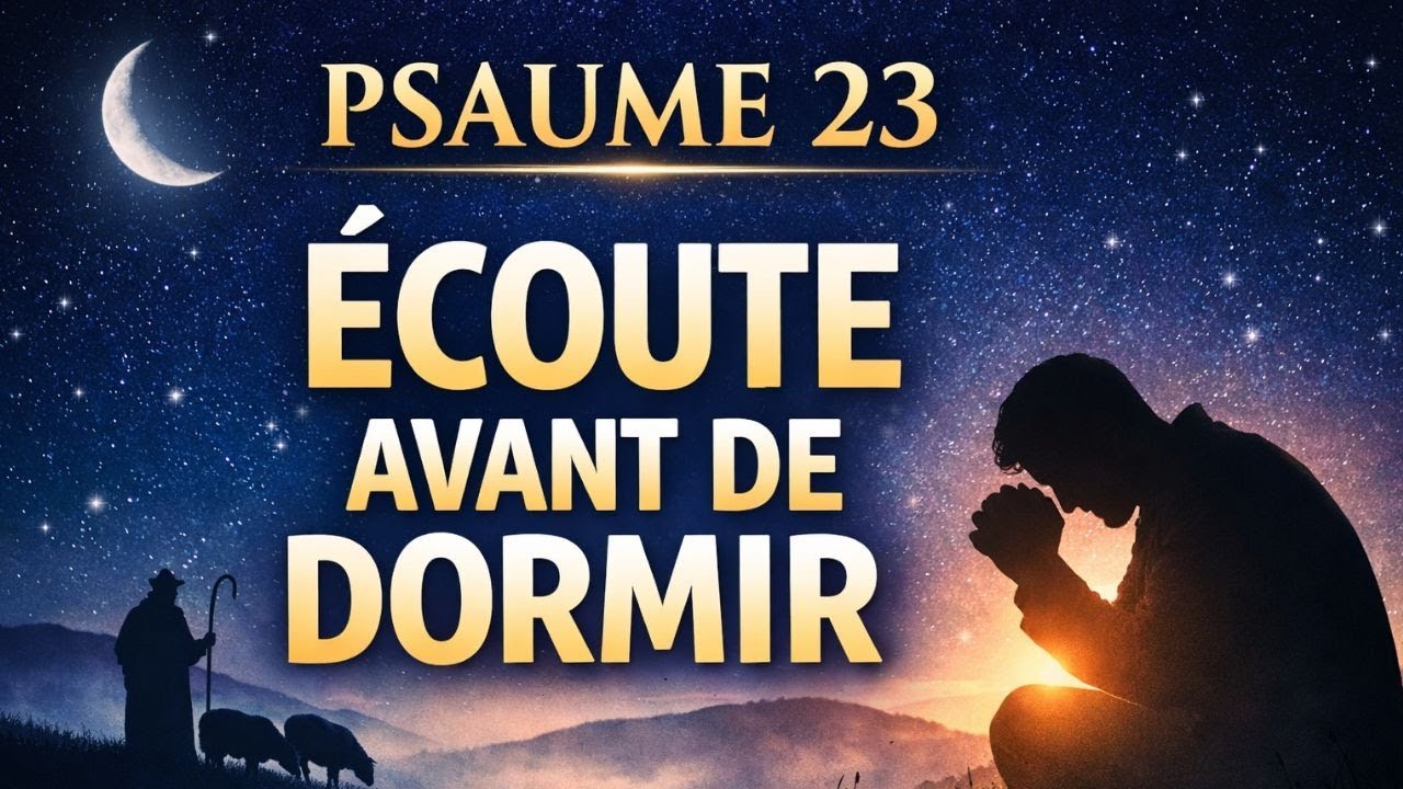 Écoute le Psaume 23 Avant de Dormir 🌙 Dieu Te Protège Cette Nuit