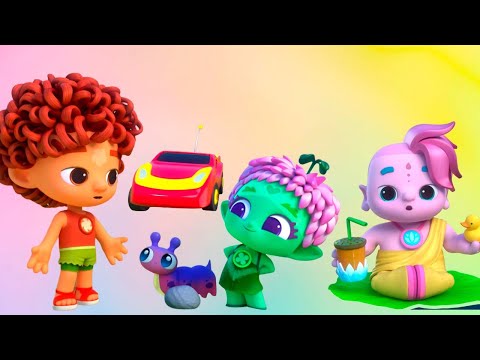 ИГРУШКИ - Команда Флоры - Весёлые игры