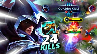 TALON SHOULD BE NERF ASAP! (QUADRA KILL) BEST BUILD & RUNES - Wildrift