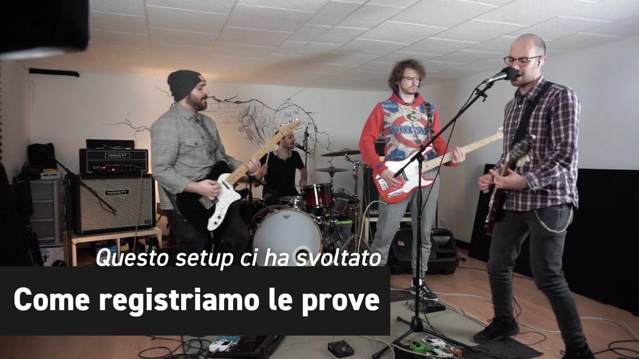 Come Registriamo le Prove (in presa diretta)🎙 [DENTRO LA BAND #68]