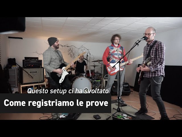 Come Registriamo le Prove (in presa diretta)🎙 [DENTRO LA BAND #68]