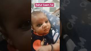 Chhota Boss ka kaam samjhana 👶💼✨#shortsreel #youtubvideo #funny #cutebaby #viral #trandigvideo #