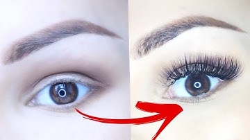 DIY VOLUME LASH EXTENSIONS THAT LAST!!!