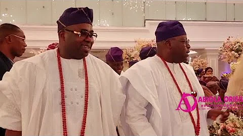 QUEEN QUCCI...SEE HOW K1 MARSHAL SERENADE OLORI SEKINAT ARAMIDE ELEGUSHI @ABIMBOLA & MICHEAL WEDDING