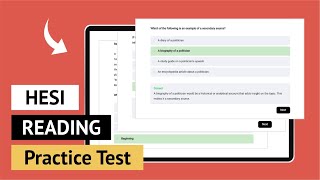 HESI A2 Practice Test Reading 2024 (with Explained Answers)