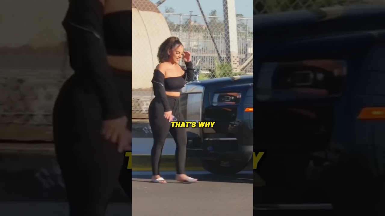 She Came Back VERY FAST When she Saw My Rolls Royce 🏎💰 