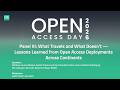 Open Access Day 2026 Panel III What Travels and What Doesn’t — Lessons Learned Across Continents