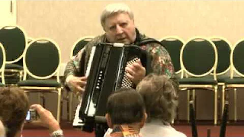 Mr. Liberace of the accordion, Tony Lovello perfor...