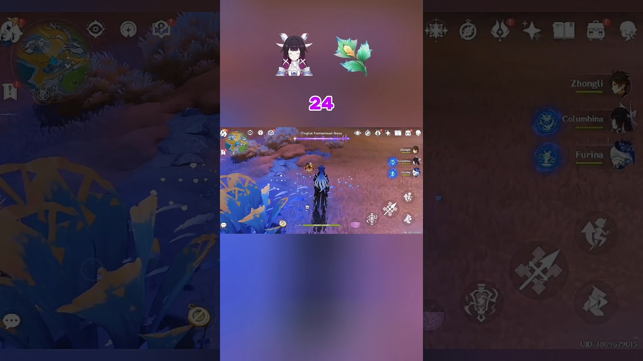 All Winter Icelea Locations in Nod Krai 5 Genshin Impact