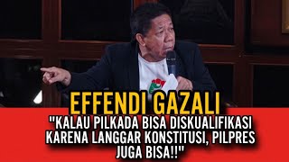 KALAU PILKADA BISA DISKUALIFIKASI KARENA LANGGAR KONSTITUSI, PILPRES JUGA BISA!!