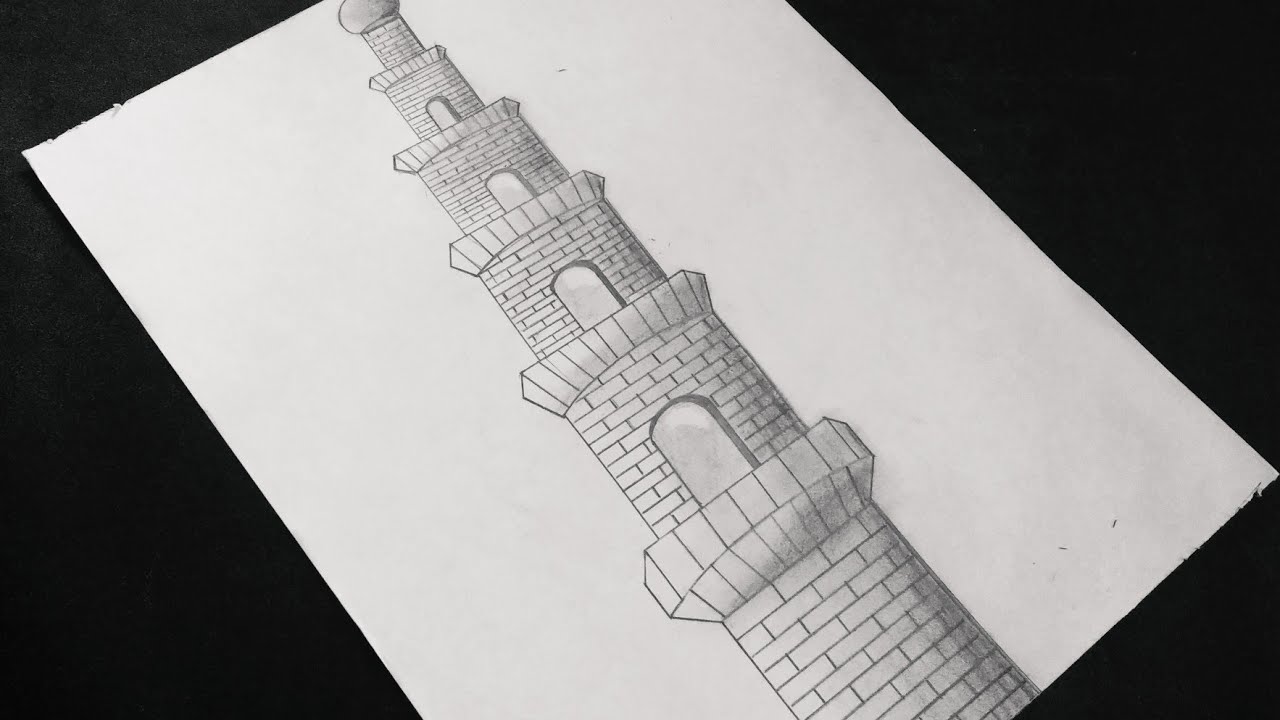 Aggregate 81+ drawing qutub minar super hot - xkldase.edu.vn
