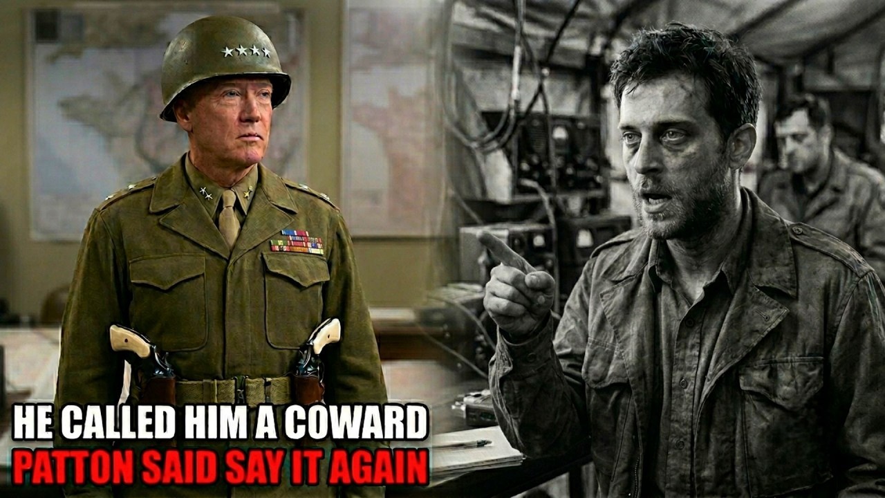 "The Officer Called Patton a Coward to His Face — Patton Asked Him to Say It One More Time"