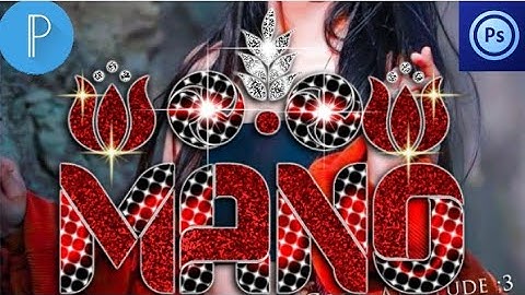 New stylish glass font editing || dpz editing 2022 || by pixelLab and ps touch