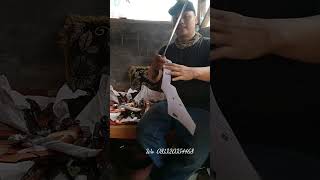 Mandau super tajam,golok macan duranium dan krambit custom sangat tajam.