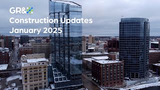 Grand Riverfront January Construction Updates | Grand Rapids Riverfront