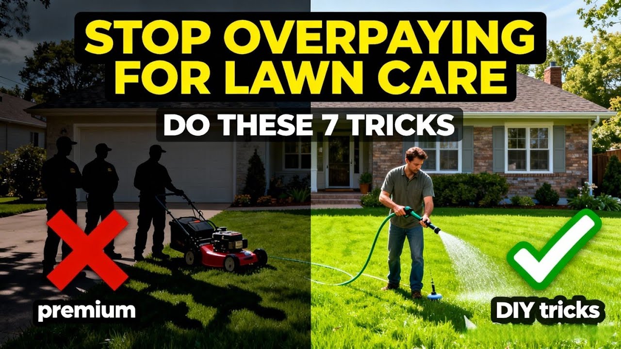 7 Ways to CUT Lawn Care COSTS Without Sacrificing Quality - YouTube