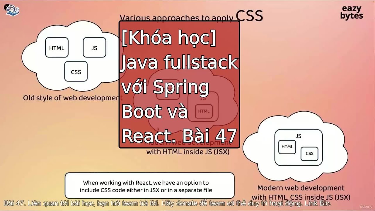 Bài 47-49: Java Fullstack với Spring Boot và React - YouTube
