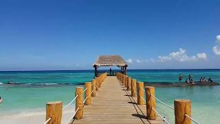 Playa Xcalacoco En Playa Del Carmen México. Drone