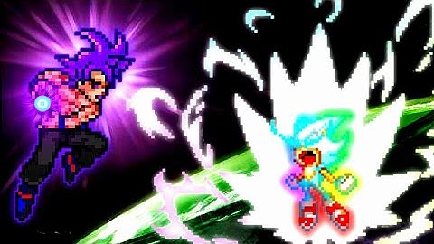 Goku 1000 Yr Old OP (all form) VS Sonic Chaos V3 RN OP (all form) in Mugen