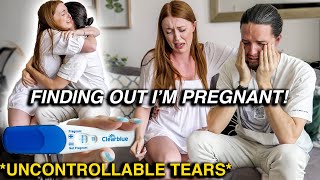 FINDING OUT WE'RE PREGNANT! (TOGETHER) *Raw & Emotional*