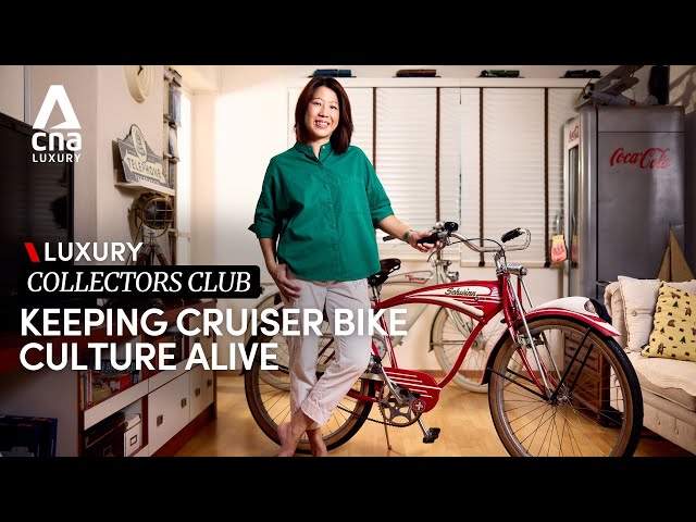This passionate bike enthusiast has a collection of 17 classic and