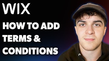 How to Add Terms and Conditions on Wix (Full 2025 Guide)