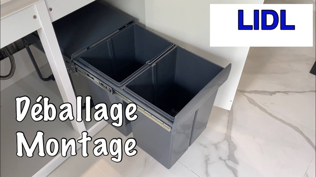 ✨ LIDL ✨Collecteur de déchets encastrable #lidl #crashtest 