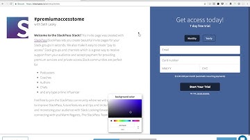 How to create a subscription membership community in under 3 minutes with Slack