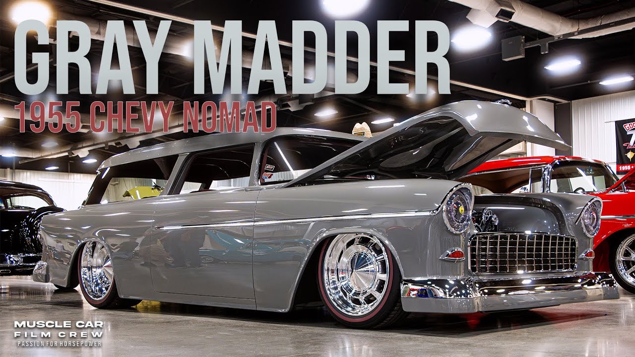 1955 Chevy Nomad 'GRAY MADDER' 