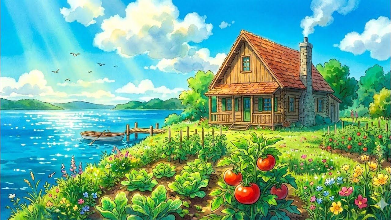 A Peaceful Daywith Grandma | Harvesting & Traditional Cooking in a Japanese Village🌿🍲 | Ghibli-Style