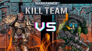 Kill Team Battle Report - Talons of The Emperor vs. Kommandos - Dropped Dice Don’t Count