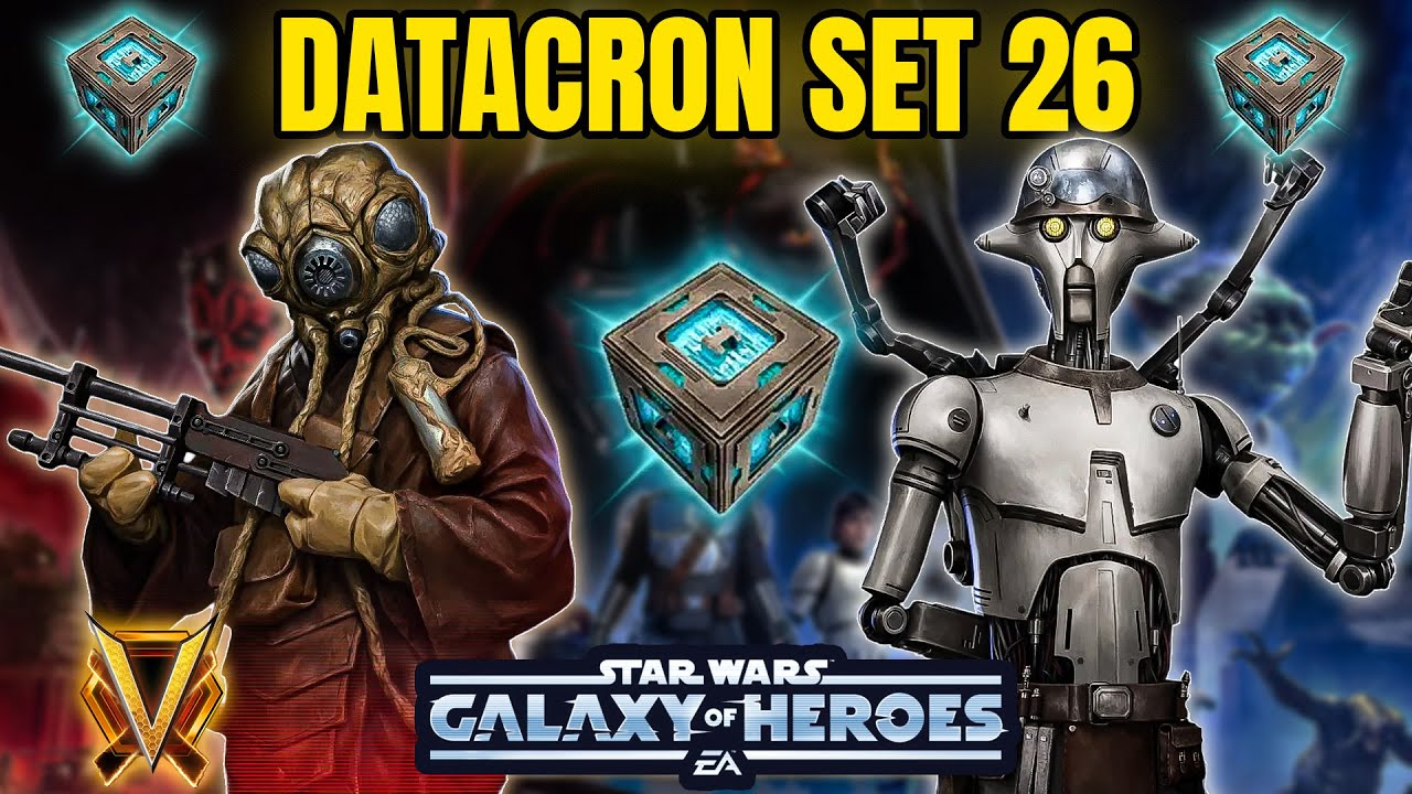 Datacron Set 26 Review! One of the Worst Sets in SWGOH History