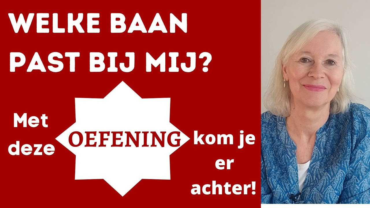 TIP; hoe je erachter komt welke baan bij je past