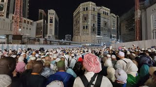 ماشاءالله شوفوا زحمة الحجيج في الحرم المكي الشريف ليلة الجمعة