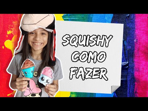 Como fazer squishy .