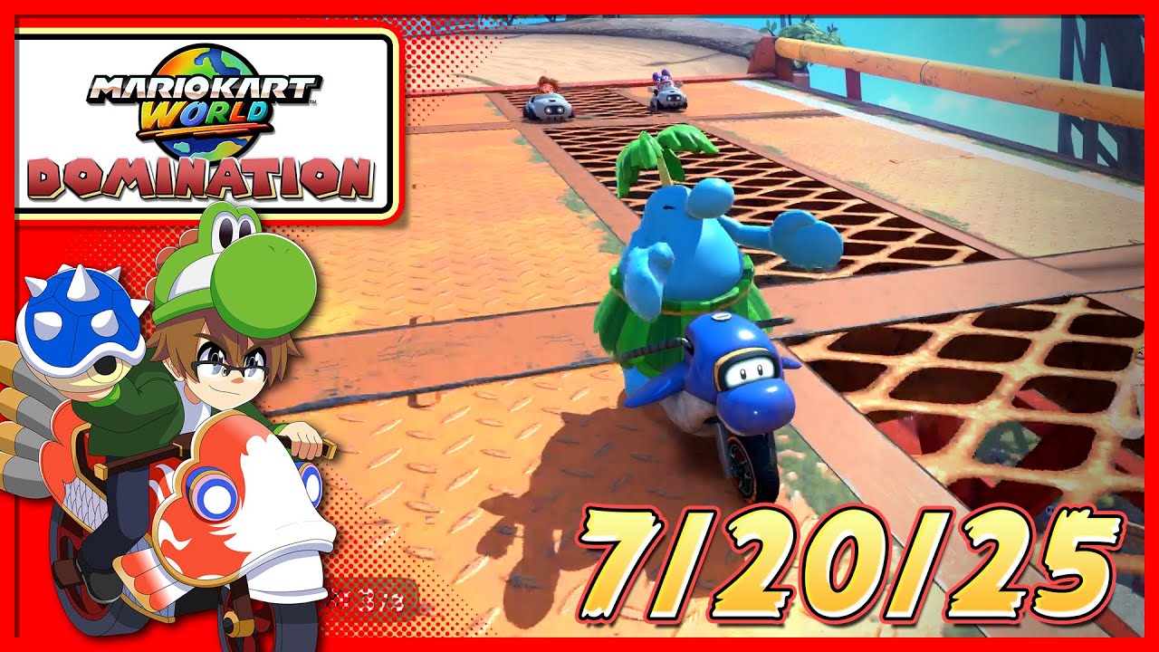 Mario Kart World Domination 72025 Pianta Gameplay Youtube 