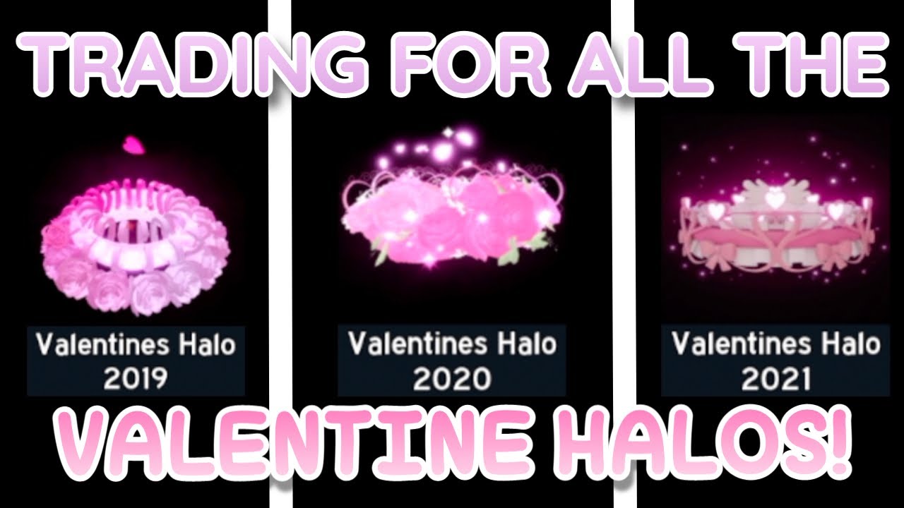 GETTING ALL *VALENTINE HALOS* In Royale High! Royale High Trading