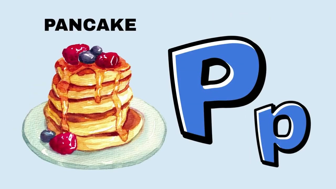 A to Z Food Alphabet Song | Learn ABC with Foods! | Food Song | ABC Song | Starlala ABC