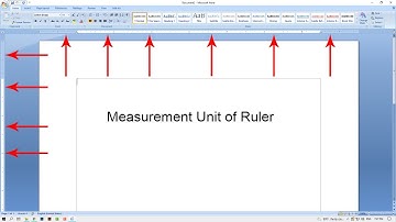 How to Change Ruler Measurement Units in MS Word (2003-2016)