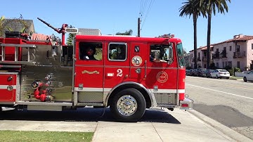 LBFD engine 2 responding (no siren)