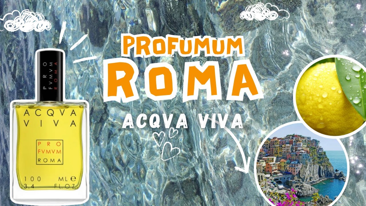 Profumum Roma Acqua Viva / От точильщика ножей до выдающегося парфюмера!