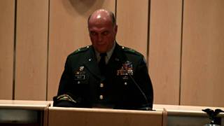 Gen. Wiley - Vietnam Memorial Dedication - November 11, 2009