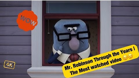 The Amazing world of Gumball / Mr. Robinson Through the Years | The Most watched video 😉😉