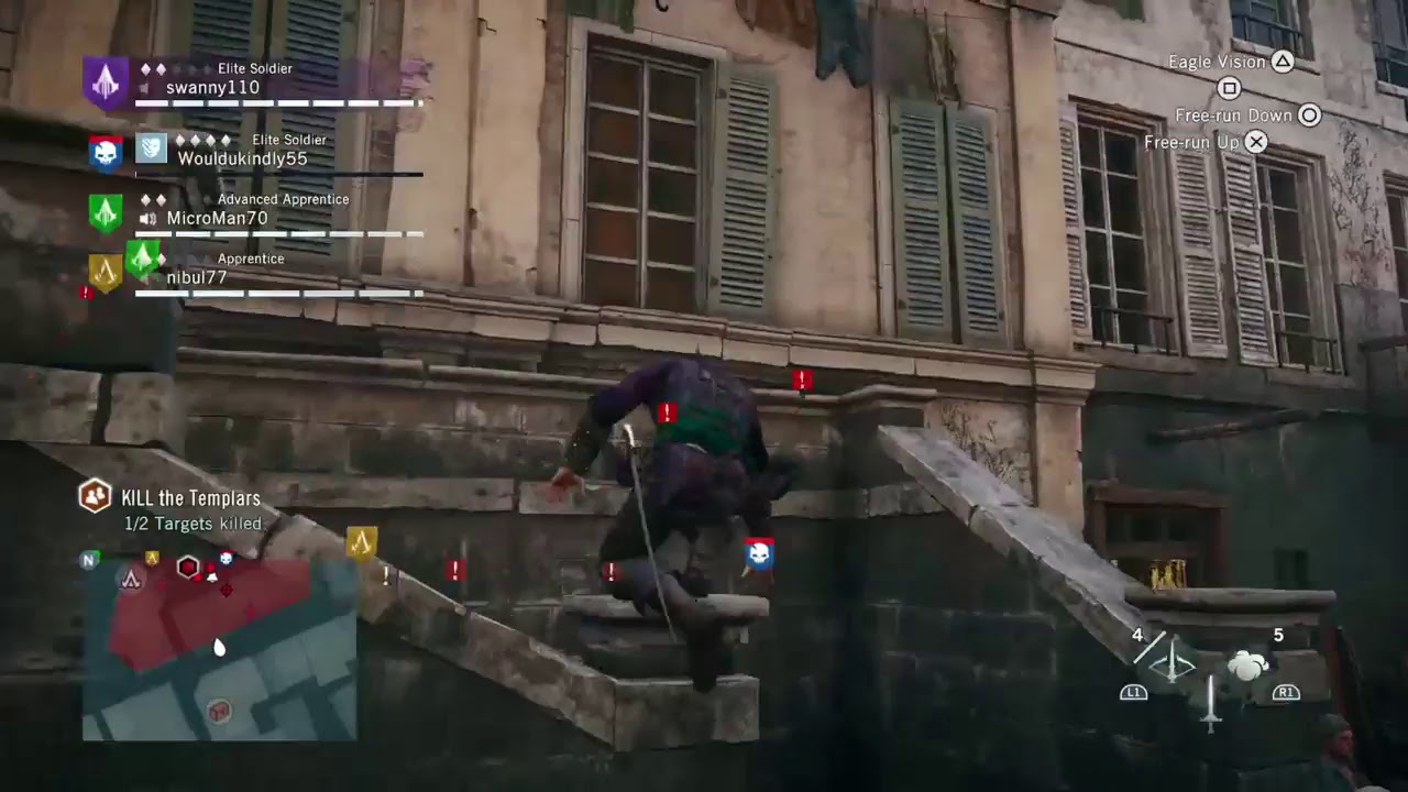 Assassins Creed Unity Multiplayer Gameplay - YouTube