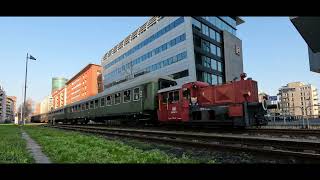🚂💨 Diesel trifft Dampf – Köf 322 607‑3 & 52 4867 auf der Hafenbahn!