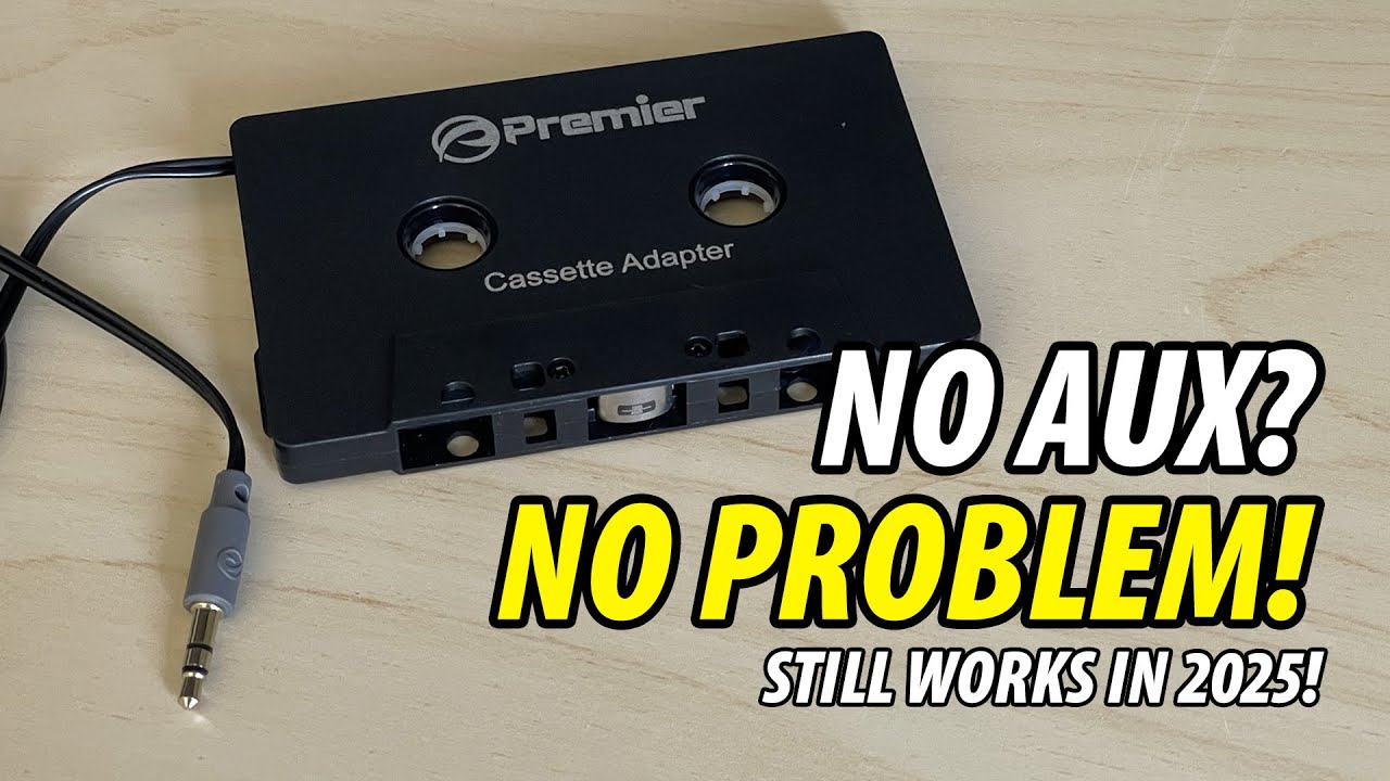 No Aux? No Problem. This ‘90s Gadget Still Works in 2025 | Cassette Adapter