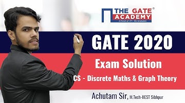 GATE 2020 Answer Key with Solutions for Computer Science Paper – Discrete Maths and Graph Theory